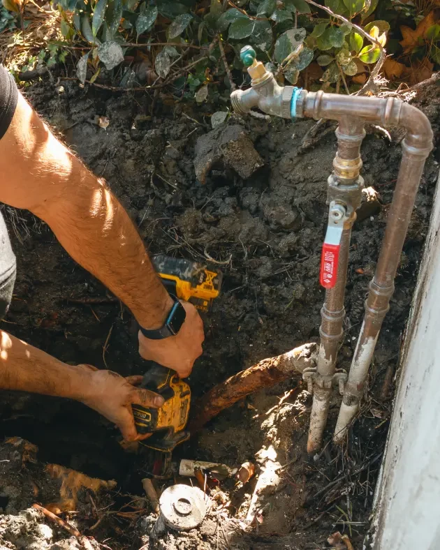 Pipe-Repair Gas and water line installation
