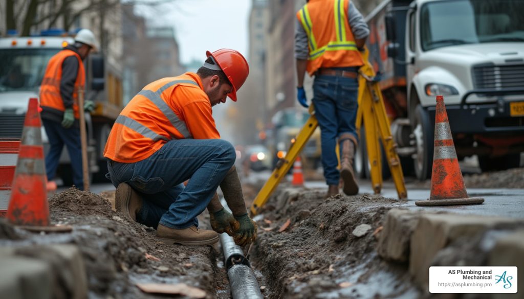 sewer pipe belly repair